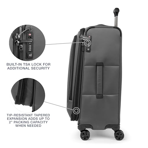 Travelpro Crew Classic 25-Inch Checked Spinner
