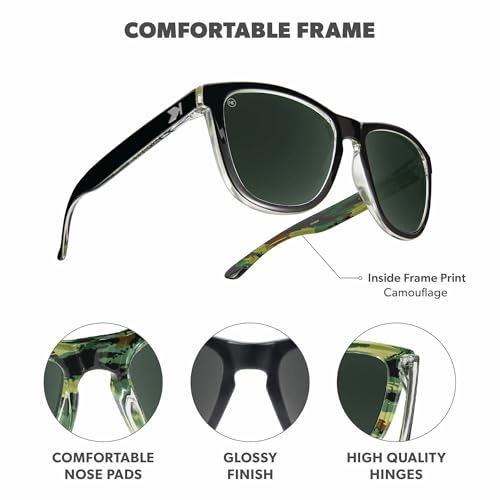 Image of Knockaround Square Polarized Sunglasses for Men & Women - UV400 Protection