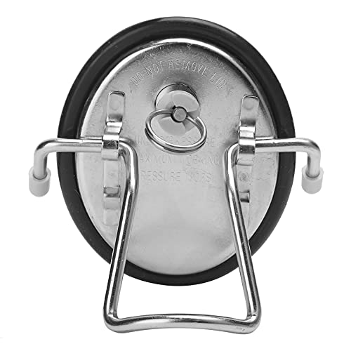 Keg Lid Replacement Stainless Steel Carbonation Soda Beer Keg Lid Home Brew Parts Fits Ball Lock Pin Lock Soda Buckets Standard Oval Lid 304 Stainless Steel 11x9.5cm 4.3x3.7in