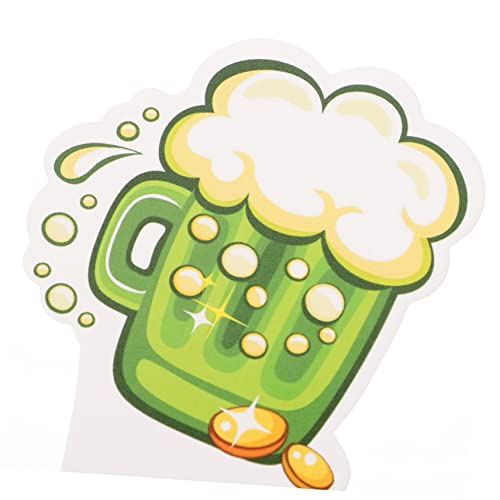 Zerodeko 24 Peças Bandeiras De Bolo Paddys Day Fontes De Festa Dia De São Patrício Inserção De Bolo