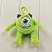 Peluche Jouet 12 Cm Mike Wazowski Peluche Dessin Animé Poupée Jouet Film Chaud Mike Doux en Peluche Mignon Coton Poupée Porte-clés Jouet pour Cadeau De Noël