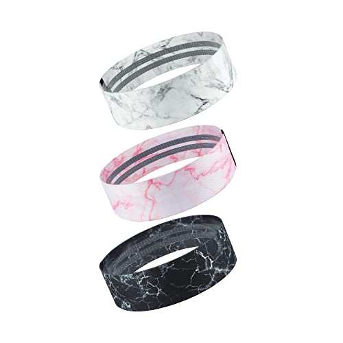 botthms Booty Bands Lot de 3 bandes de résistance en marbre pour jambes et fessiers Cover