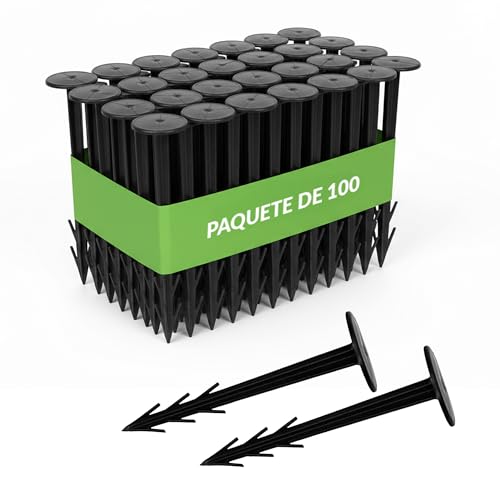 GARDENIX® 100 unidades de fixação de ganchos Terrapin para unir malhas geotêxteis