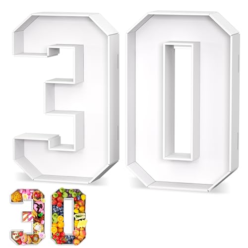 13.78 Inch Fillable Cardboard 30 Charcuterie Tray 30th Anniversary Birthday
