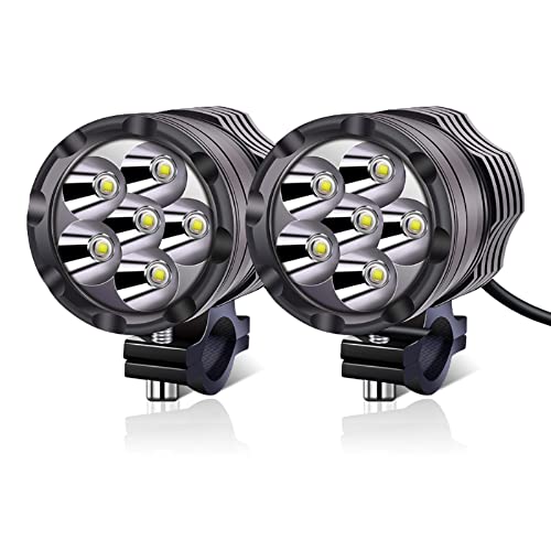 Lumières auxiliaires de conduite universelles DRL moto LED