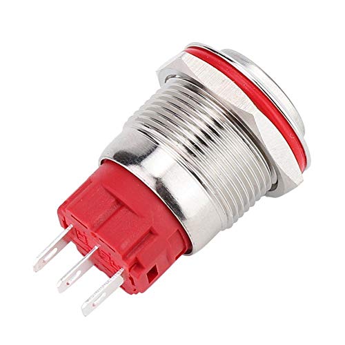 Interruttore a Pulsante, DC 9-30V 1NO 1NC