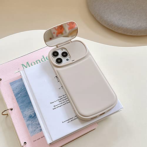 Coque silicone avec miroir cosmétique iPhone X XS l'accessoire idéal pour vos sorties