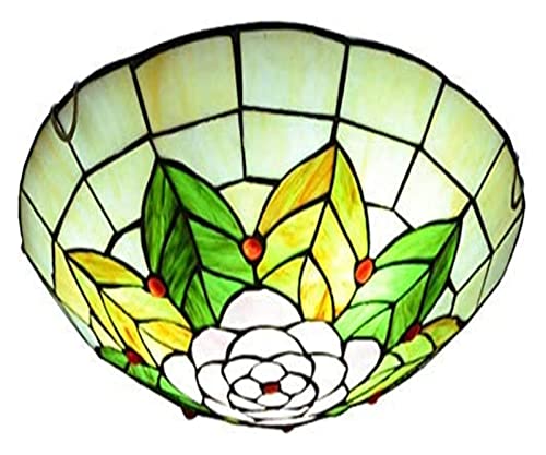 Plafonnier rose suspension en cristal luminaire décoratif 16 pouces pour éclairage de chambre