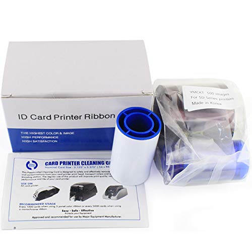 Ribbon YMCKT 534000-003 compatible con Datacard SP35 SP55 SP75 impresoras de tarjetas