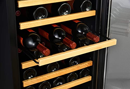 Edgestar CWF440SZ 20 Inch Wide 44 Bottle Capacity Free Standing Wine Cooler thumb #5