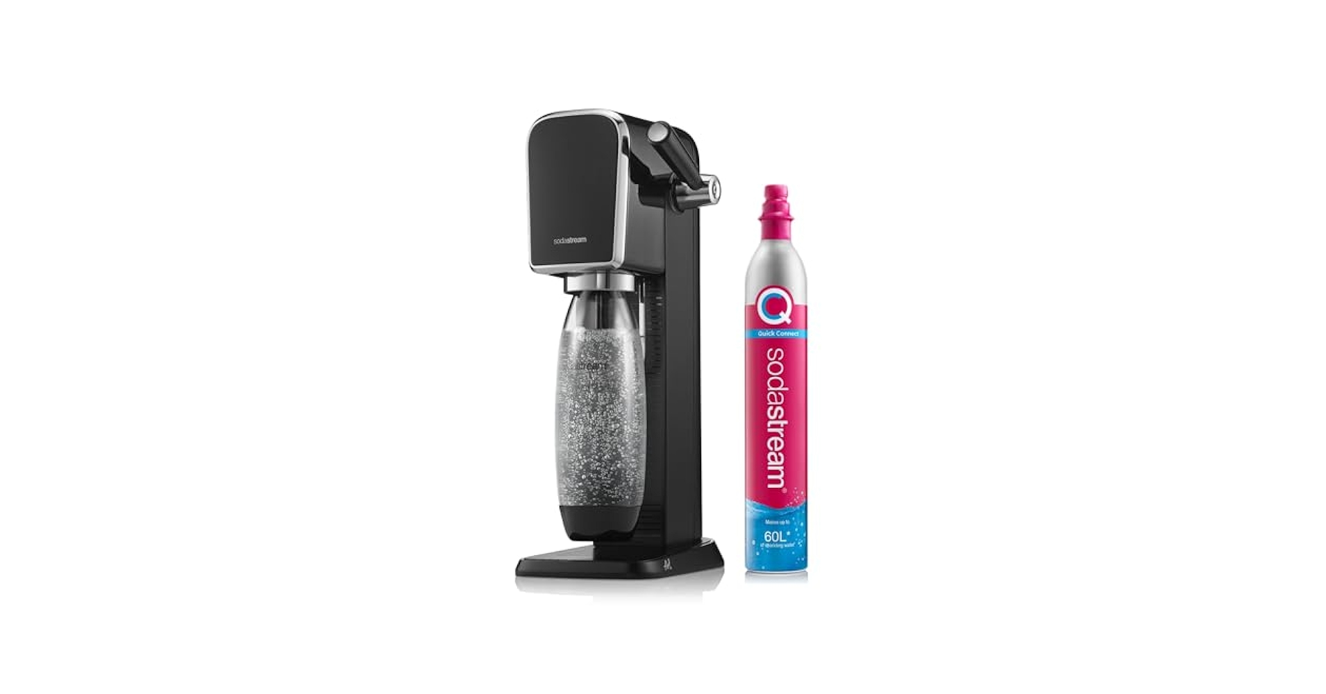 sodastream ART ブラック　ボトル消費期限2028/3 sodastream ART ブラック ボトル消費期限2028/3 - メルカリ