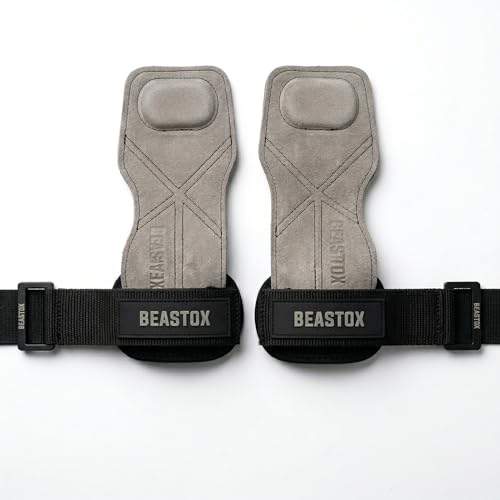 Image of Performance Lifting Straps, Premium Suede, Deadlifts, Rows, Pull-Ups, Weightlifting