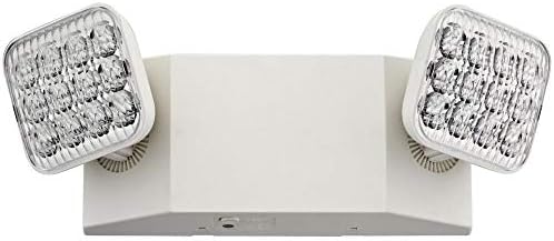 Lithonia Lighting EU2 LED 2-Light White LED Emergency Fixture with 90 Minute Back Up