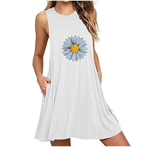 Robe de nuit décontractée tendance 2026 imprimé floral coupe A-line femme