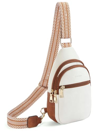 Image of Telena Sling Bag for Women Crossbody Fanny Packs for Women Leather Sling Chest Bag
