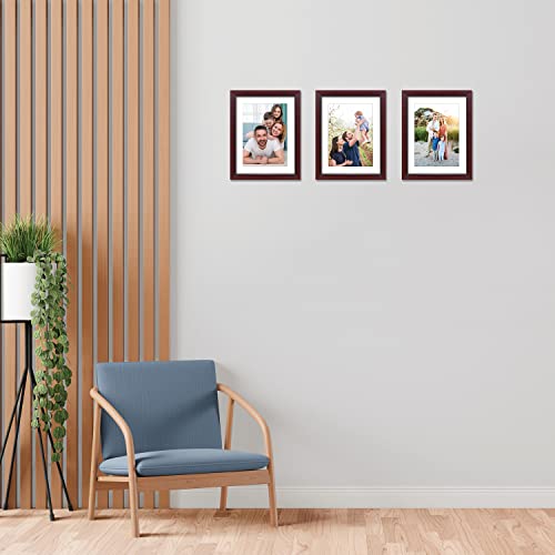 Image of Amazon Brand - Solimo Photo Frame Set (Rosewood SPF-1593)