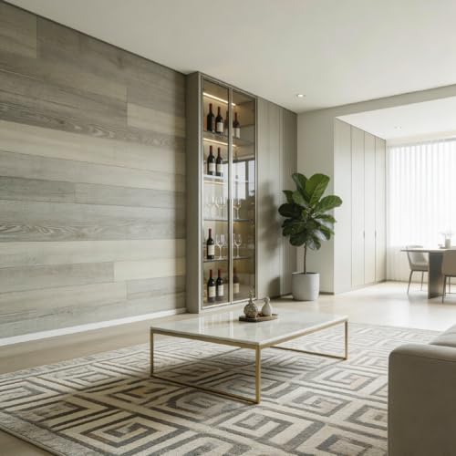 Vamuego Peel and Stick Wall Panels, Easy Self Adhesive Vinyl