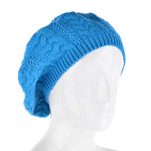 Image of Nollia Soft Knit Solid Color Beanie, Chic, and Lightweight Crochet Knitted Style Beanie Hat for Women, One Size Slouchy Hat