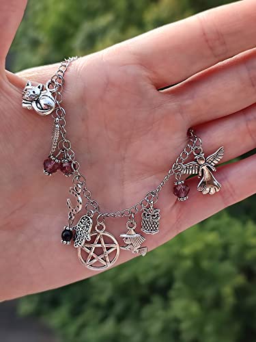 Pulsera Amuleto Bruja Protección y Suerte 41lrFFETjKL. SL1000