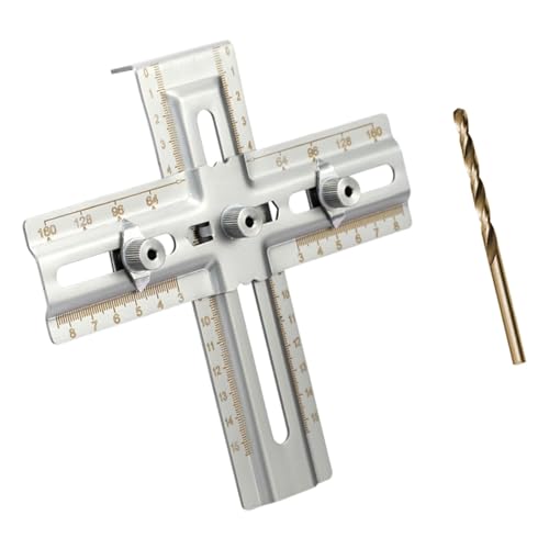 Guide de matériel d'armoire ajusté pour trous de 64 à 160 mm - 4