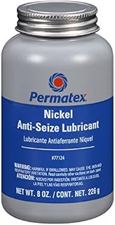 Permatex 77124 Nickel Anti-Seize Lubricant, 8 oz., Pack of 1