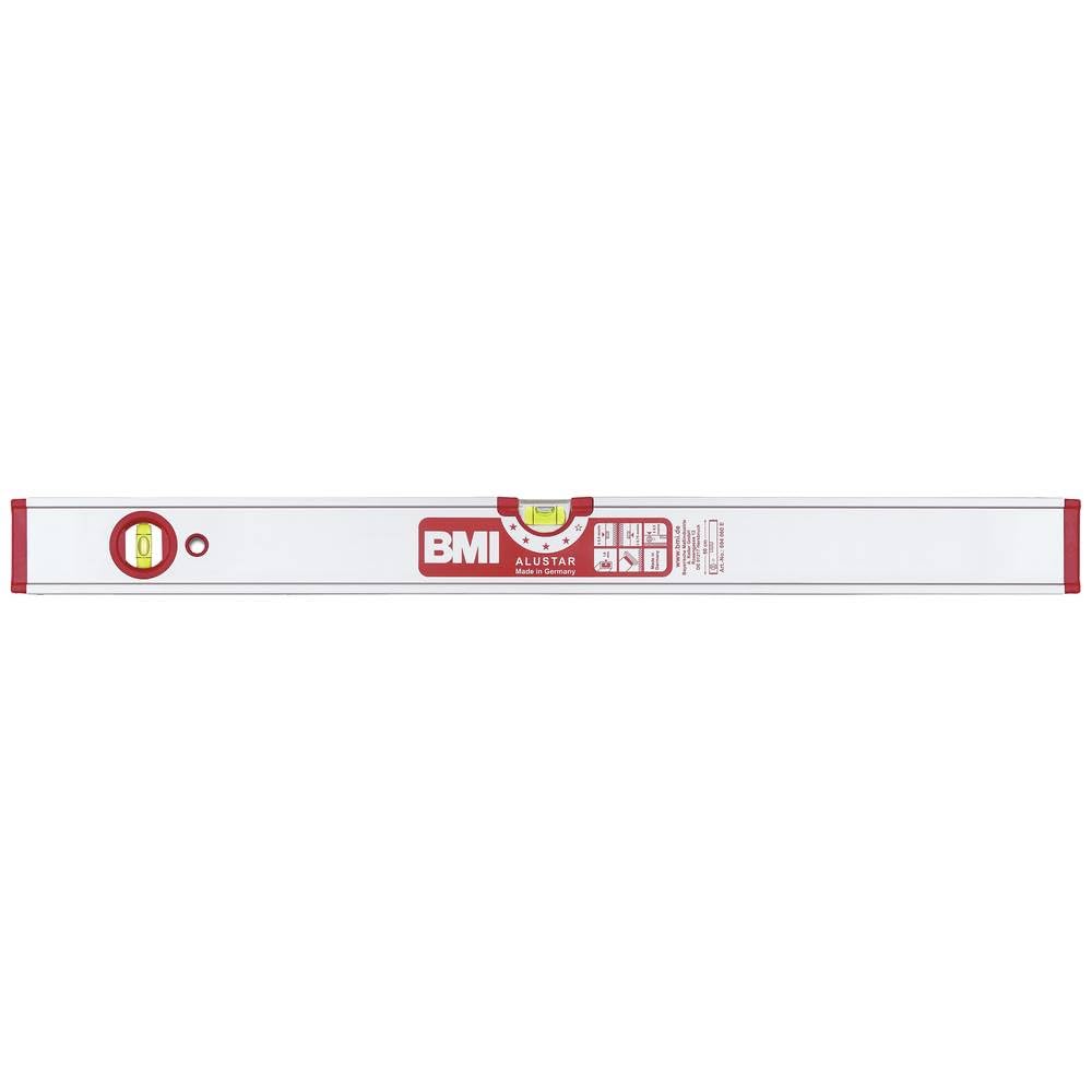 BMI 694030EM - Nivel de burbuja con imán (30 cm, 0,5 mm/m)