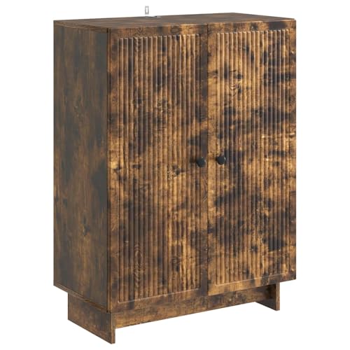 Comoda de madera con 2 puertas y amplio almacenaje interior 2