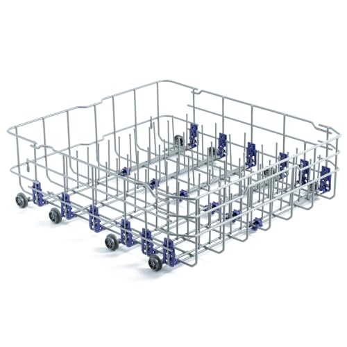 Upgraded 3751DD1001J Dishwasher Rack Replacement Parts for LG Lower Dish Rack Bottom Dishrack Drawer LG LDF7774ST LDF5545ST LDF7551ST Thinq Dishwasher 22.9’’ D x 20.5’’ W Dish Washer Tray 1 Pack