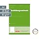 BRUNNEN Ausbildungsnachweisblock | A4, 28 Blatt, grün