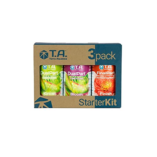 Kit Engrais Terra Aquatica TriPart Hard Water - Pour Croissance Et Floraison - Eau Dure