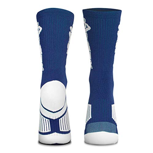 ChalkTalkSPORTS Basketball Performance Crew Socks - Jump Shot - Youth & Adult - Elite Basketball Mid-Calf Socks2