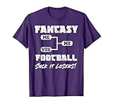 Vintage Fantasy Football Draft Party Kit Funny Sports Winner T-Shirt