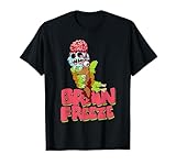Brain Freeze Scary Zombie Ice Cream Cone Undead Flavor Men Women Kids T-Shirt