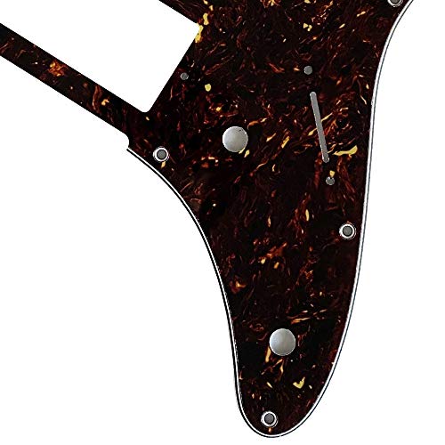 Pickguard personnalisé pour guitare Ibanez RG40 HSS Style (4 plis marron tortue) - Les Beatles, Paul McCartney, John Lennon, RIngo Starr, George Harrison Pickguard personnalisé pour guitare Ibanez RG40 HSS Style (4 plis marron tortue) – Image 5
