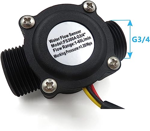 Sensor de flujo de agua de 2 pulgadas para evitar daños en bombas con control Hall DC 5-18V 4