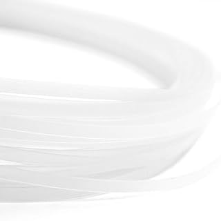 1/4" Wide Clear & Uncovered Plastic Boning, Sold by The Yard