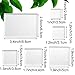 Amyhill 6 Pcs Acrylic Blocks Wedding Flat Lay Props Acrylic Styling Photography Clear Stamp Display Block Set Props Wedding for Scrapbooking Crafts(Square)