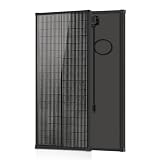 100W Solar Panel N-Type, 12V 100 Watt Solar Panel 18BB 25% High-Efficiency, N-Type Solar Panels for RV Marine Boat Trailer Camper Rooftop Farm and Other Off-Grid System