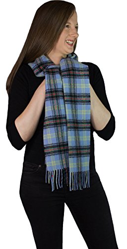 Bell Of The Borders Tartan Brushwool Scarf2