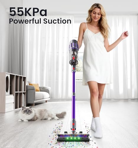 Cordless Stick Vacuum with HEPA