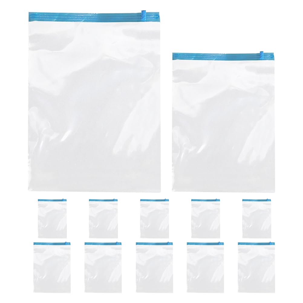 Bolsas organizadoras de viaje al vacío CANIGHT sin bomba pack de 12 para ropa en casa