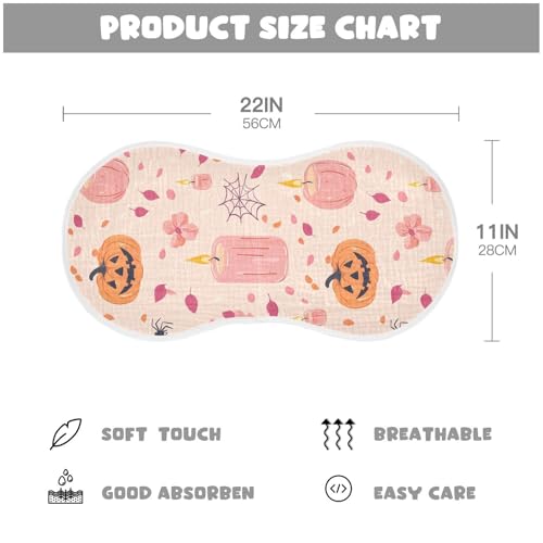 vvfelixl Girly Festival Candle Burp Cloths for Baby Boy Girls Baby Washcloths Burp Rags 1 Pack2