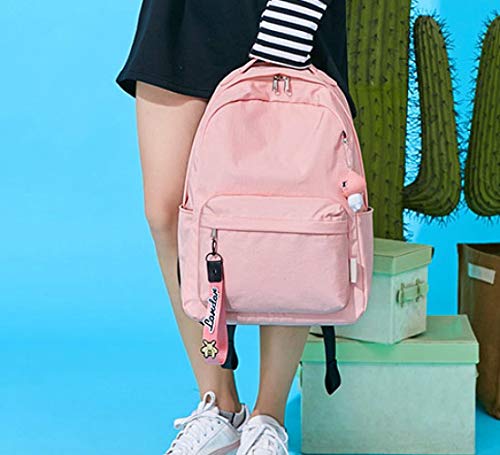 Mochila estudiantil coreana cómoda para el día a día en el instituto 4