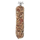 JUMPLAWN Bâtonnet à friandises pour oiseaux, perchoir multifonction pour perroquets, support à millet compressé, bâtonnet à mâcher/perchoir pour perruches - Accessoires pour cages à oiseaux