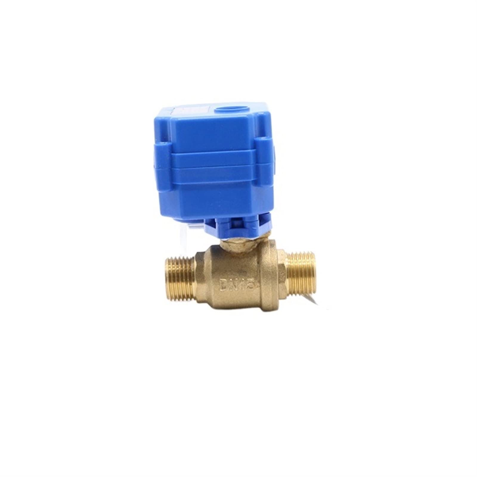 Válvula de bola eléctrica de latón CWX-15N DN15 para control automático de fluidos