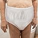 9 Pcs Waterproof Incontinence Underpants Plastic Pants Leak Proof Incontinence Underwear Adult Diaper Cover(XL,Clear)