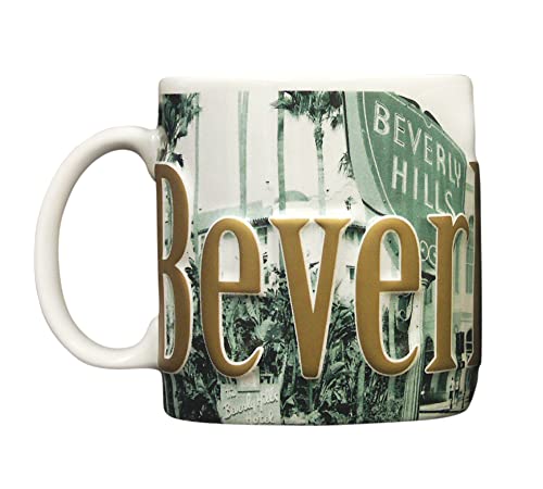Americaware Beverly Hills 18oz. Green Duo Tone Coffee Mug