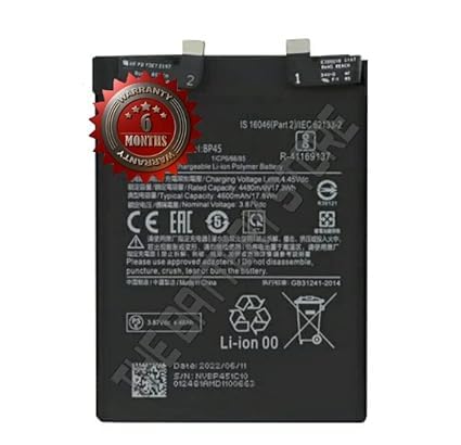 Image of Original BP45 Battery for Redmi 12 pro (4600mAH) Battery with 6 Month Warranty ****(D239)