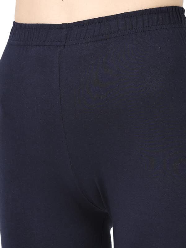 Image of Robinbosky Premium Stretchable Cotton Capri Legging for Women | Suitable for Formal wear & Casual wear | High-End Elastic Makes. The Leggings Squat Proof and Durable for Travel, Yoga, & Workout.
