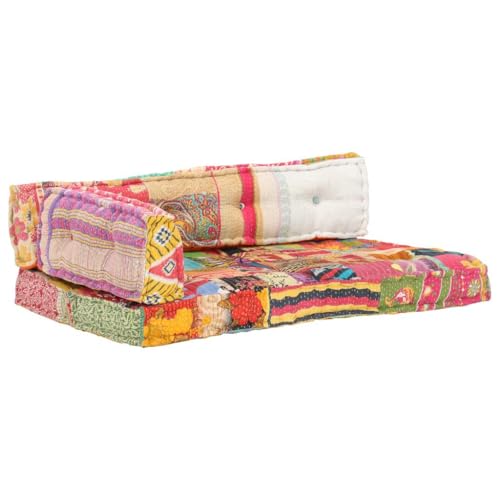 Coussin de canapé palette multicolore doux pour décoration intérieure exotique